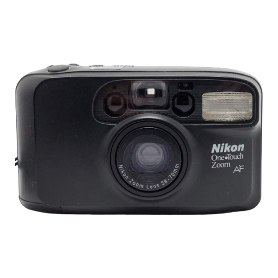 Nikon One touch zoom Instruction Manual