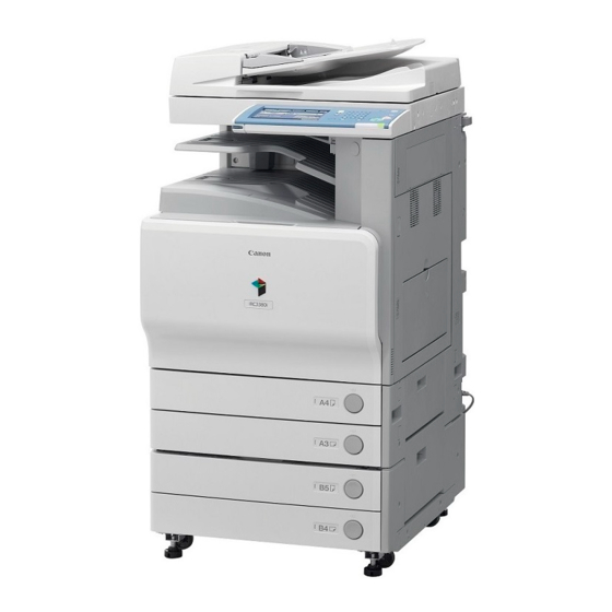 Canon IRC3080 Operation Manual