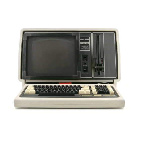 Radio Shack TRS-80 16 Service Manual