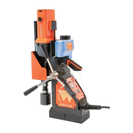 Walter ICECUT 250 Original Instructions Manual