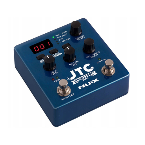 nux JTC Pro NDL-5 Owner's Manual