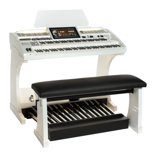 MUSIC STORE professional WERSI SONIC OAX Series Programming Manual