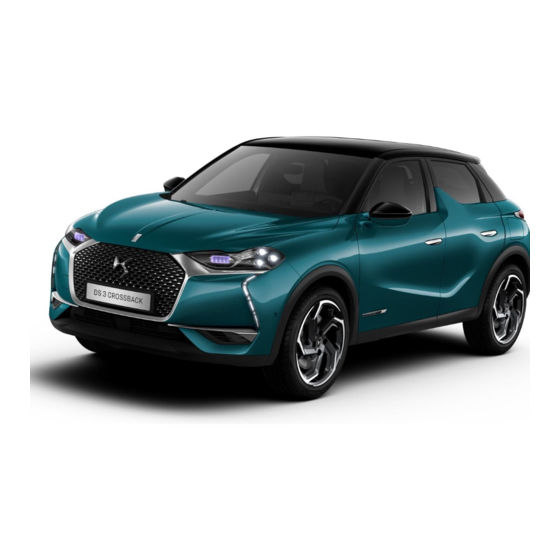 DS Automobiles DS 3 CROSSBACK Handbook