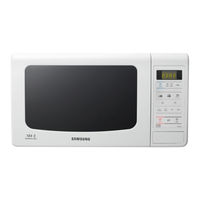 Samsung ME733K Owner's Instructions & Cooking Manual