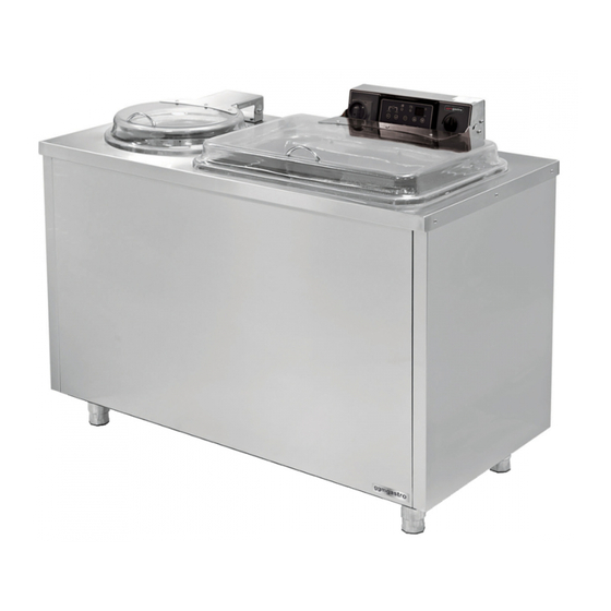 GGM gastro GWMTE120 Manuals