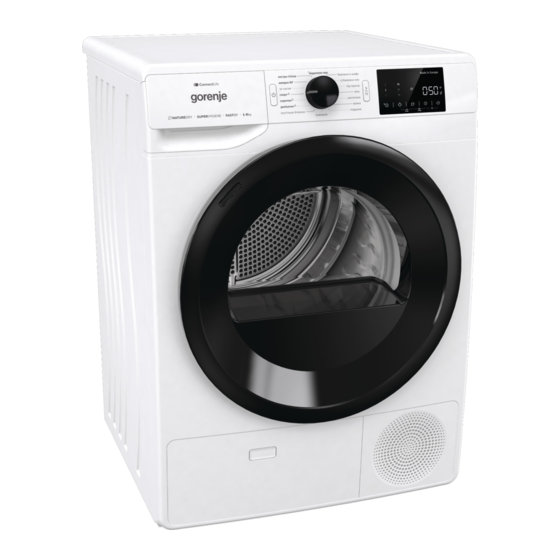 Gorenje DPNE92/GNLWIFI Manuals