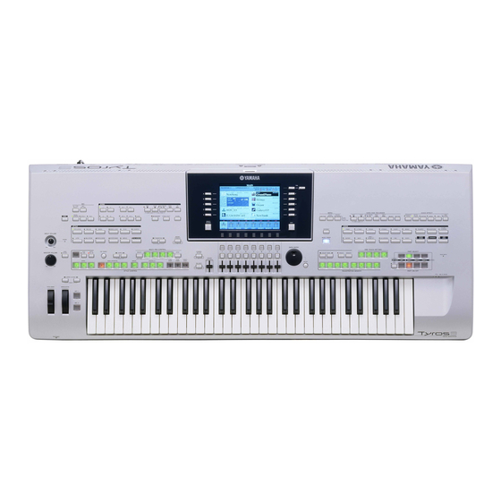 Yamaha Tyros3 Data List