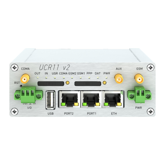 Conel UCR11 User Manual