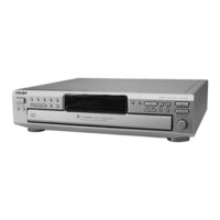 Sony CDP-CE345 - Compact Disc Player Service Manual