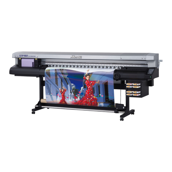 MIMAKI UJV-160 Operation Manual