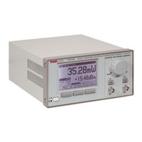 Thorlabs PM320E Operation Manual