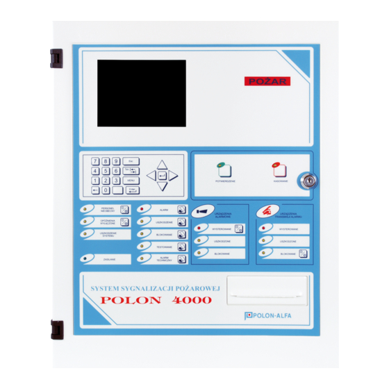 Polon-Alfa POLON 4000 Operation And Maintenance
