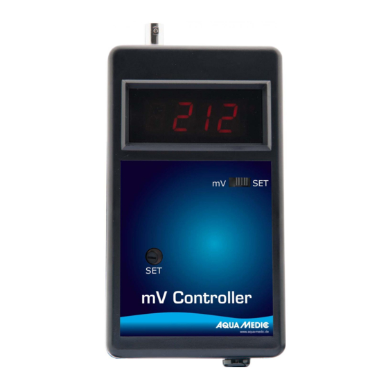 Aqua Medic mV controller Operation Manual