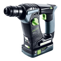Festool BHC 18 Original Instructions Manual