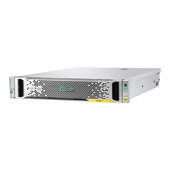 HPE StoreOnce 3540 Product End-Of-Life Disassembly Instructions