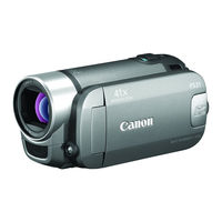 Canon FS300 Instruction Manual