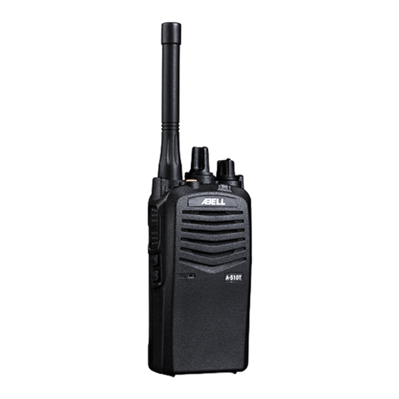 Abell A-510T Two-way Radio Manuals