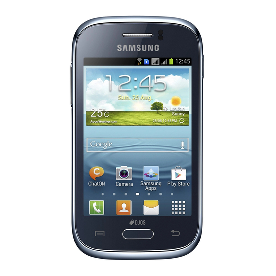 Samsung GT-S6310T User Manual
