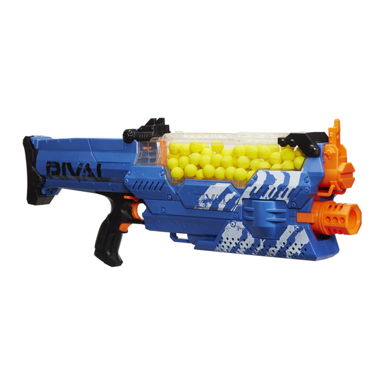 Nerf RIVAL NEMESIS MXVII-10K Quick Start Manual