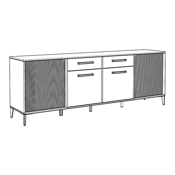 Evan furniture PERUGIA DR1 Assembly Instruction