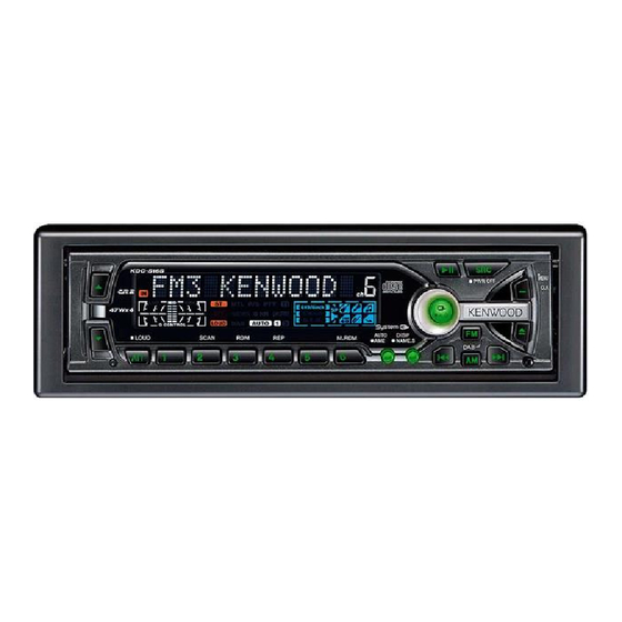 Kenwood KDC-5018 Instruction Manual