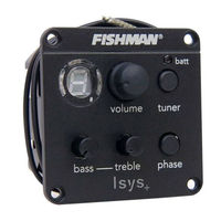 Fishman Isys III User Manual
