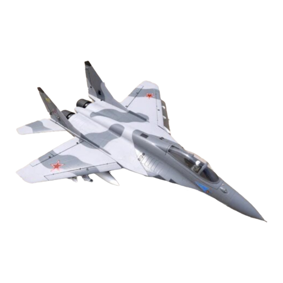 BlitzRCWorks MIG-29 Instruction Manual