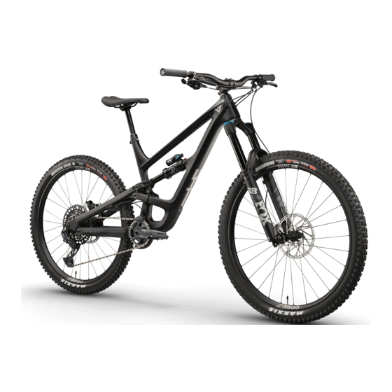 YT CAPRA Bike Manual