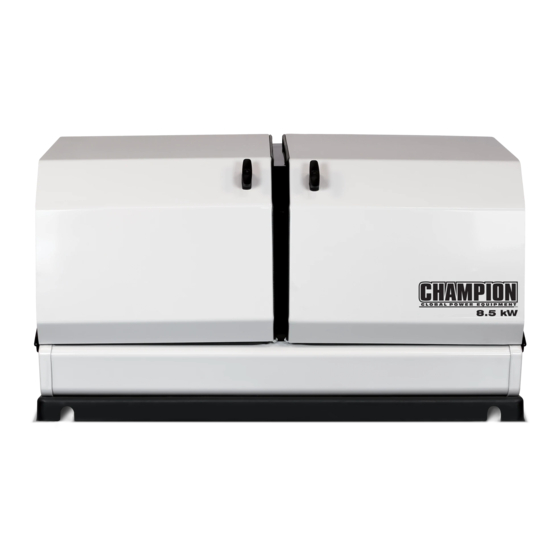 Champion 100199 Operator's Manual