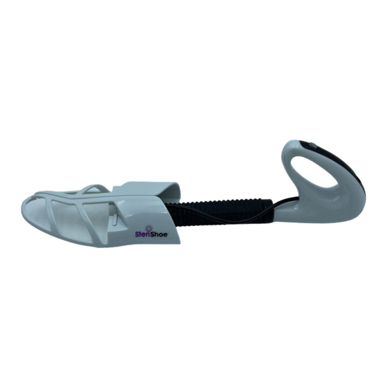 SteriShoe STSH-002 Instruction Manual