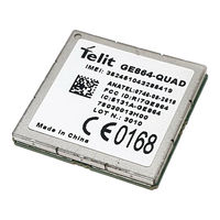 Telit Wireless Solutions GE864 DUAL V2 Hardware User's Manual