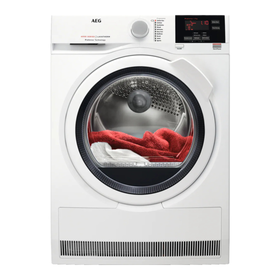 AEG T6DBG720N User Manual