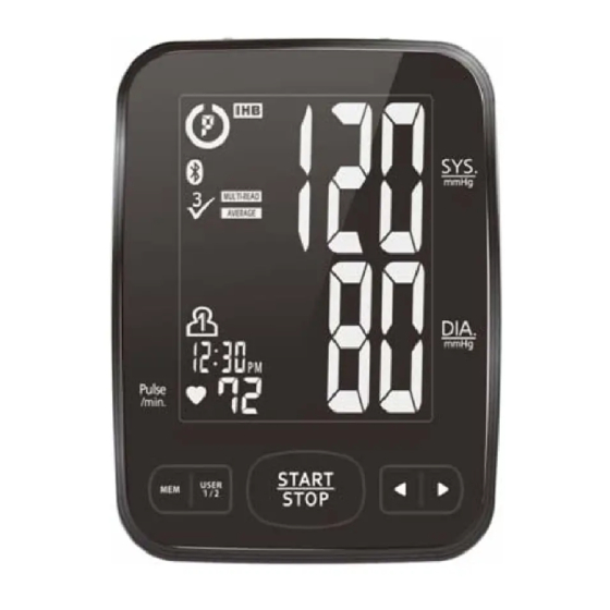 Health & Life HL858CC Instruction Manual