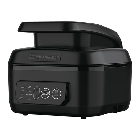 George Foreman MCAFD800D Manuals