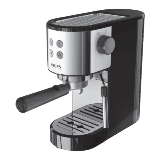 Krups PUMP ESPRESSO VIRTUOSO ESSENTIAL XP441 Manual