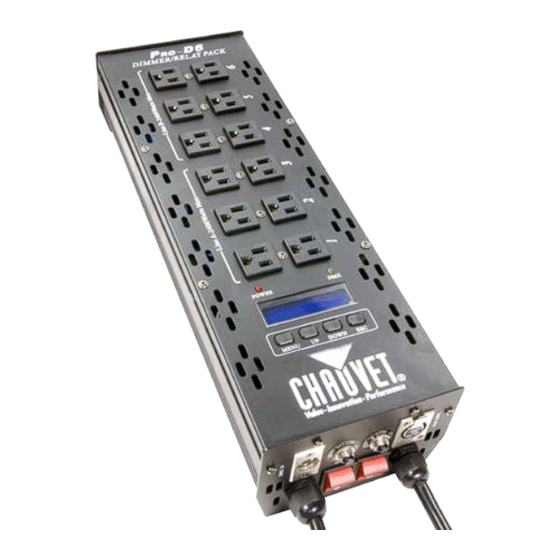 Chauvet Pro-D6 User Manual