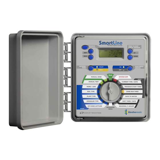 Weathermatic SmartLine Quick Start Manual
