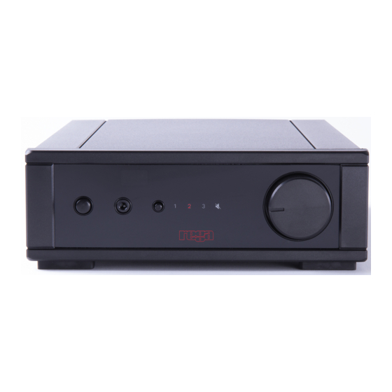 Rega IO Manual