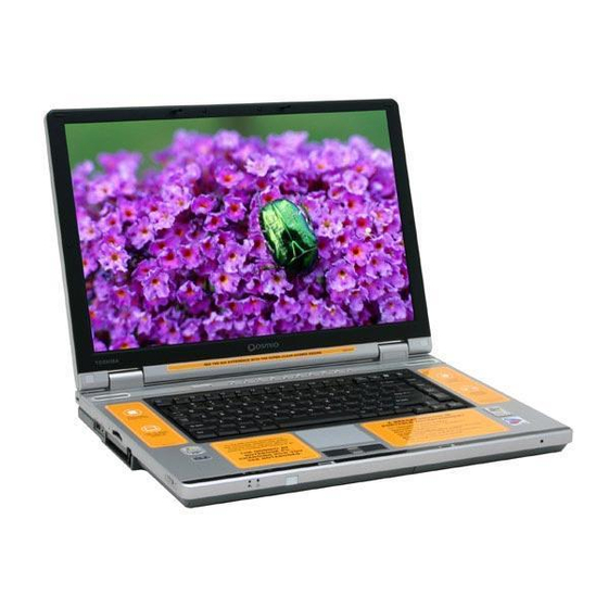 Toshiba G15-AV501 User Manual