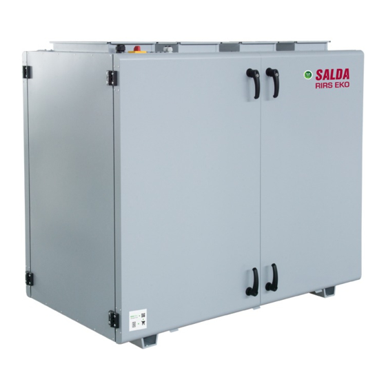 Salda RIRS ECO 3.0 Series Mounting And Installation Instruction