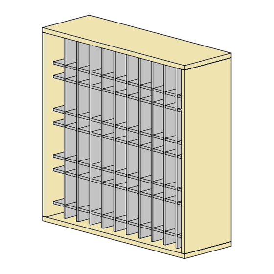 comfortel COLOUR BAR TINT TUBE CABINET II 8864 Owner's Manual