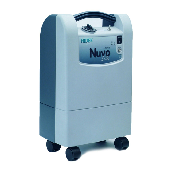 Nidek Medical Mark 5 Nuvo Lite Service Manual