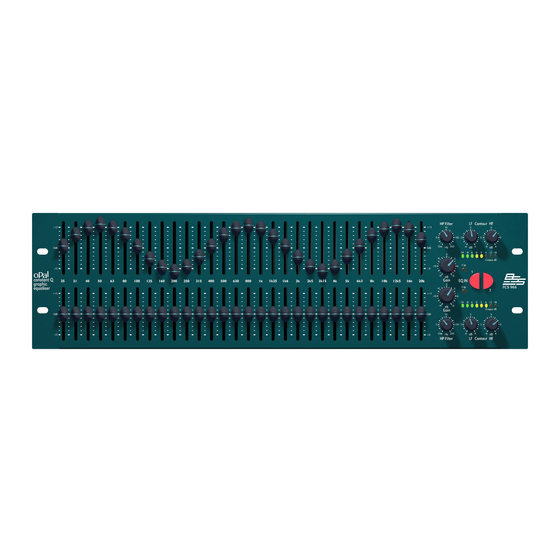 BSS Audio FCS 966 User Manual