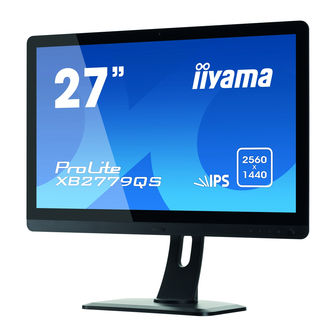 Iiyama ProLite XB2779QS User Manual