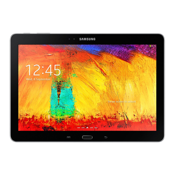 Samsung ANDROID TABLET Manual