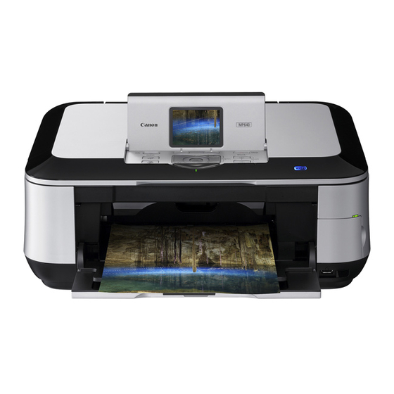 Canon MP648 Service Manual