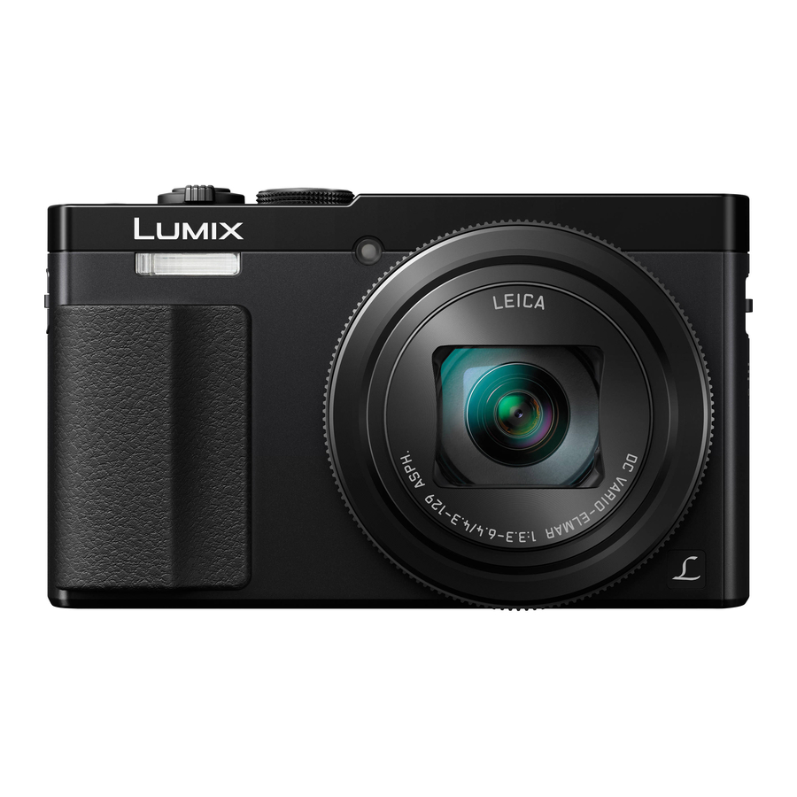 Panasonic Lumix DMC-TZ70 Basic Operating Instructions Manual