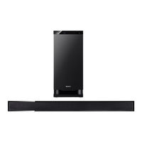 Sony HT-CT150 Operating Instructions Manual