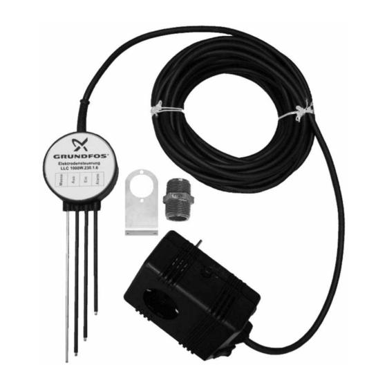 Grundfos LLC 1000W Installation And Operating Instructions Manual