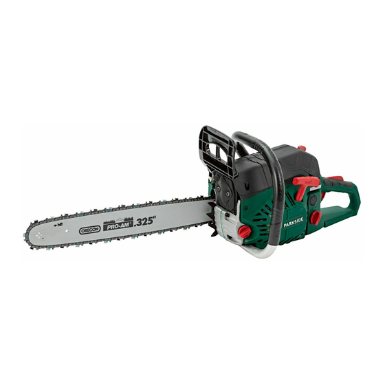 Parkside PBKS 53 A1 Petrol Chainsaw Manuals